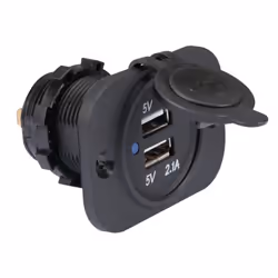 Velleman CC094, Auto, USB, 5 V, 2,1 A, Noir