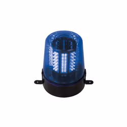 Gyrophare à LED. S'adapte à différentes applications. Les 108 LEDs créent un effet lumineux. La vitesse de rotation est régla ...