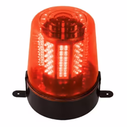 HQ-Power Gyrophare avec 108 LED, augmente la sécurité et la visibilité, vitesse de rotation réglable, adaptateur/chargeur inc ...
