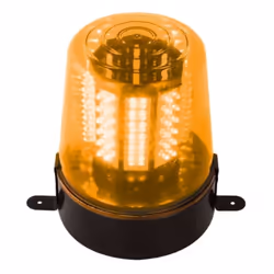 HQ-Power Gyrophare avec 108 LED, augmente la sécurité et la visibilité, vitesse de rotation réglable, adaptateur/chargeur inc ...