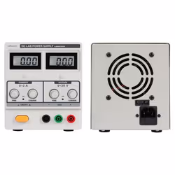 Velleman LABPS3003 unité d'alimentation d'énergie Gris, Blanc - Vue supplémentaire 2