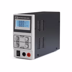 Velleman LABPS3005SM, 230 V, 50 Hz, 5 A, Gris, Blanc, 85 mm, 160 mm