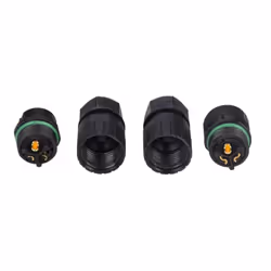 Velleman CUI03 connecteur de fils 3 Pin Noir