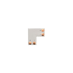 Velleman - connecteur pcb flexible - forme l - 8 mm - 1 couleur LCON15