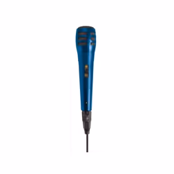 Velleman MIC11BL, Microphone de karaoké, -57 dB, 80 - 12000 Hz, Unidirectionnel, Dynamique, Avec fil