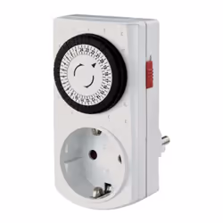 Perel Mini minuteur 24H, analogique, 230 V, 16 A, 3680 W, terre allemande, type F, blanc Découvrez le confort ultime avec une ...