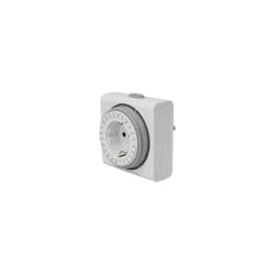 Perel - minuteur 24 h compact - terre allemande velleman E305D4-G