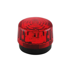 Velleman - flash stroboscopique à led - rouge - 12 vcc - ø 100 mm HAA100RN
