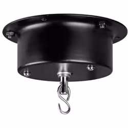 HQ-Power Moteur à boule à facettes, 1,8-2,5 tr/min, 230 VCA, noir Ce moteur s'adapte aux boules à facettes avec un diamètre j ...