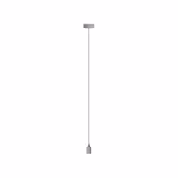 Velleman LAMPH01G, Tissu, Caoutchouc, Silicone, Gris, 1,4 m, E27, 1000 mm