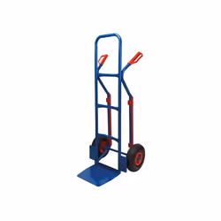 Toolland QT119, Métal, Plastique, Chariot de transport, Noir, Bleu, Rouge, 200 kg, 2 roue(s), 25 cm