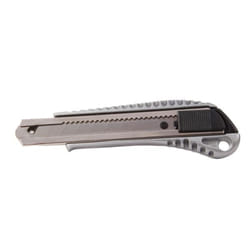 Toolland MES8126-2 couteau à lame rétractable Noir, Gris, Acier inoxydable Couteau à lame universelle