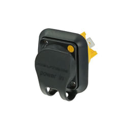 Neutrik SCNAC-MPX protection de sécurité pour prise Noir, Jaune