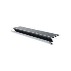 Perel - alu-stair - profilé en aluminium pour ruban led - escalier - aluminium anodisé - argent - 2 m
