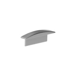 Velleman - capuchon en aluminium pour profilé pour ruban led recessed slimline 7 mm - sans trou de câble - argent EC-RSL7-H3