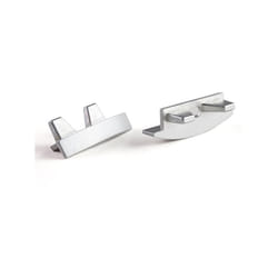 Velleman - aluminium end cap for RSLW8 led profile without cable hole - silver EC-RSLW8-H3