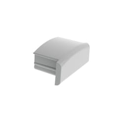 Toolland - capuchon en aluminium pour profilé pour ruban led slimline 7 mm - sans trou de câble - argent velleman EC-SL7-H3