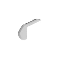 Velleman - capuchon en abs pour alu-stair - droite - gris ec-st-r