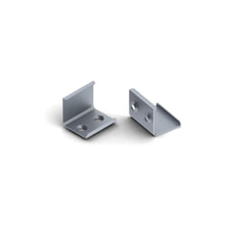 Velleman - support de montage pour profilé pour ruban led ALU-45 - acier à ressort - argent MC-D2