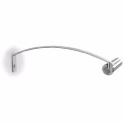 LEDsON SUPPORT DE MONTAGE POUR PROFILÉ POUR RUBAN LED ALU-ROUND - POUR ARMOIRE - ARGENT SUPPORT DE MONTAGE POUR PROFILÉ POUR  ...