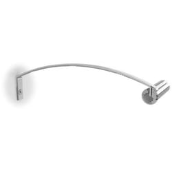 Perel - LEDsON support de montage pour profilé pour ruban led alu-round - pour armoire - argent