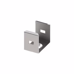 SUPPORT DE MONTAGE POUR PROFILÉ POUR RUBAN LED SLIMLINE 15 mm - ACIER À RESSORT - ARGENT