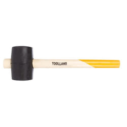 Toolland RH500 marteau Maillet Noir, Blanc, Jaune