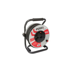 Perel - enrouleur professionnel neoprene - 40 m - 3G2.5 - 4 prises ECR40NP25N RI15131
