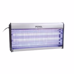Perel GIK16N, Automatique, Insectiseur, Noir, Argent, 150 m², UV-A, Aluminium