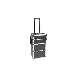 Perel - Chariot à outils en aluminium - 370 x 225 x 670 mm - couleur noir