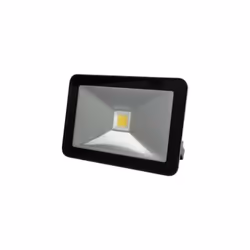 Perel Projecteur LED, 10 W, 1000 lm, 4000°K, blanc neutre, pour intérieur et extérieur, support de montage ajustable, alumini ...