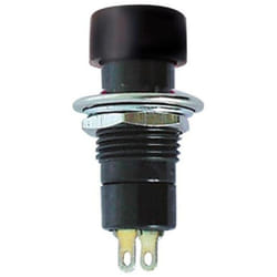 Velleman - bouton-poussoir off-(on) noir R1821B/B/125