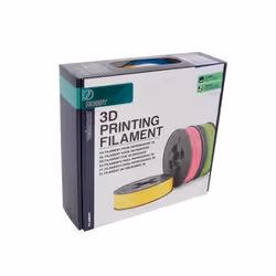 Velleman PLA175SET6 matériel d'impression 3D Acide polylactique (PLA) Noir, Rouge, Blanc, Jaune 300 g