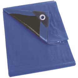 Perel Bâche, bâche imperméable, bache de protection extérieur, hivernage, très résistante, 26 œillets, angles renforcés, rect ...