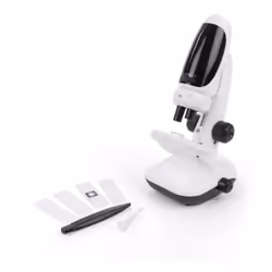 Velleman Microscope pour smartphone, 50 - 400x agrandissement, mise au point réglable, avec led réfléchissant, idéal pour rec ...