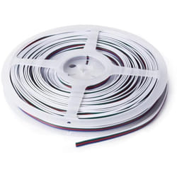 Câble rvb pour flexibles led - 4 conducteurs - 25 m (4 x 0.33 mm²)