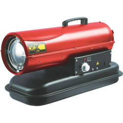 Perel - Chauffage à air pulsé diesel/kerosène, pour intérieur et extérieur, chauffage portable pour chantiers, ateliers, garages et espaces