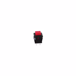 type: off-(on) • couleur capuchon: rouge • valeurs: 1A - 125V • résistance diélectrique: 15000Vca • résistance de contact: ma ...