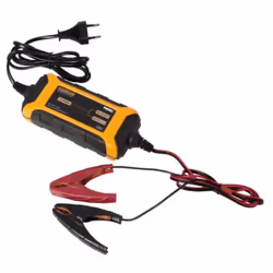 Perel Chargeur de batterie/entretien, pour batteries au plomb-acide 12 V, avec affichage d'état de charge LED, 3 étapes de ch ...