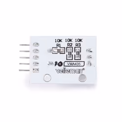 Velleman VMA435 accessoire pour carte de développent Argent, Blanc