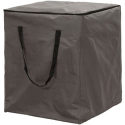 Perel - Sac de rangement pour coussin d'extérieur, housse coussin de jardin, rangement coussin salon de jardin, sac hivernage, rangement étanche,