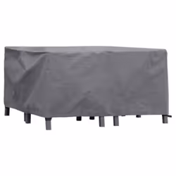 Perel Housse d'extérieur pour ensemble de jardin, gris, rectangulaire, 140 cm x 140 cm x 70 cm Vous souhaitez profiter au max ...