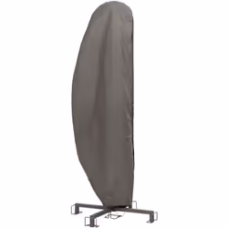 Perel Housse d'extérieur pour parasol à bras libre Ø max. 3.5 m, gris, 260 cm x 86 cm Vous souhaitez profiter au maximum de v ...