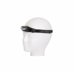 3 modes d'éclairage: 1 LED blanche allumée / 3 LEDs blanches allumées / 3 LEDs blanches clignotantes / éteint • boîtier en ca ...