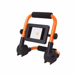Perel EWL511, 10 W, LED, 1 ampoule(s), IP65, Noir, Orange, Éclairage autonome