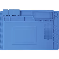 Informations techniques Dimensions produit, largeur : 450 mm Longueur : 300 mm Poids : 678 g Tapis de soudage en silicone - 4 ...