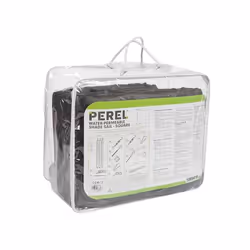 Perel GSS4500PEC Voile d'ombrage Carré Charbon de bois