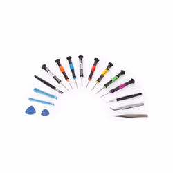 contenu (16 pcs): •• tournevis (8 pcs): ••• fente: 2.0 x 40 mm ••• Phillips: 1.5, 1.2 x 40 mm ••• étoile: T4, T5, T6 x 40 mm  ...