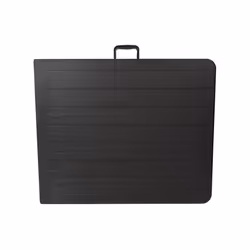 Perel FP180W table de jardin Noir Forme rectangulaire