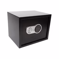 Perel BG90019 coffre-fort 27 L Acier Noir